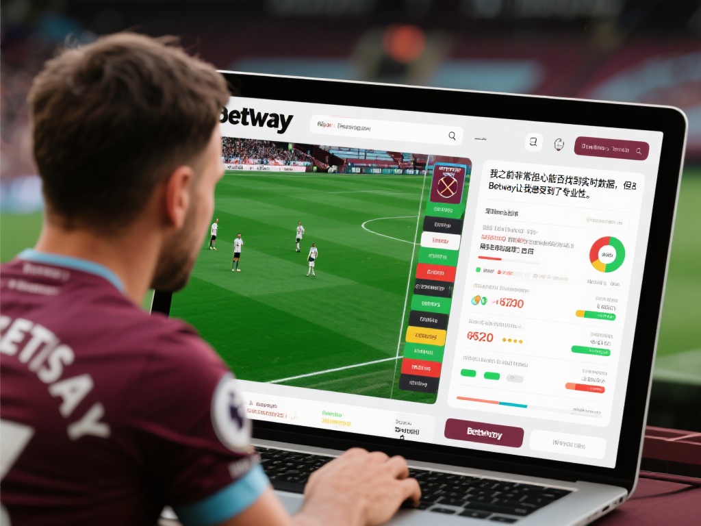 以英超赛事为例，Betway提供全方位的数据分析和