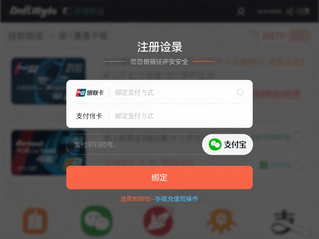 在注册过程中，您需要绑定支付方式以便进行充值和提现