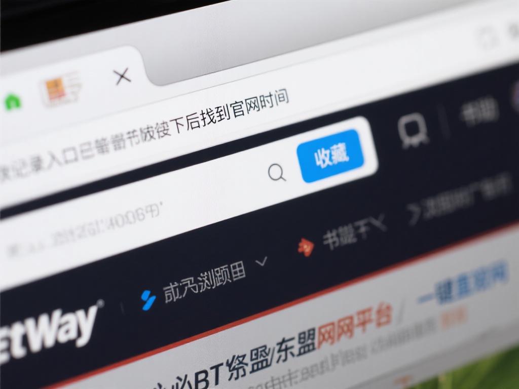 利用书签功能记录入口
为了节省日后寻找官网的时间