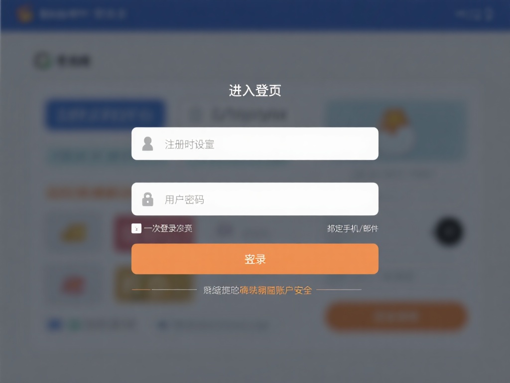注册完成后，您就可以登录平台了。进入登录页，输入注